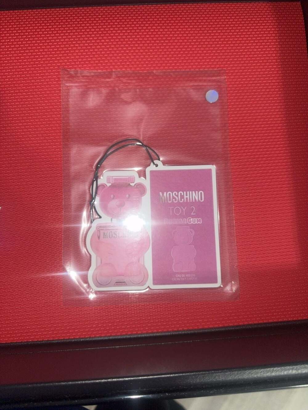 Moschino Toy 2 Bubble Gum Fragrance Scented Paper Air Freshener